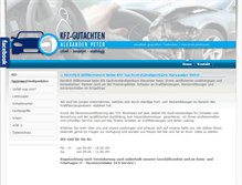 Tablet Screenshot of kfz-gutachten-peter.de